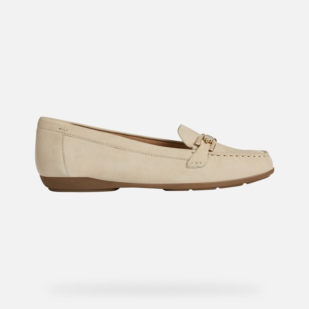 Geox Loafers Beige Annytah - Geox Womens Shoes - CWGOPS276